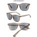 Vevesmundo Tinted Reading Glasses with Sun Protection - Stylish 1.5x Dark Brown Reading Sunglasses for Men & Women - Buy Online on GoSupps.com