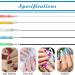 MSKS 5Pcs Two Way Nail Dotting Pen Set for DIY Nail Art Design - Gel Polish Decoration Tool - Buy Online on GoSupps.com