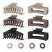 Kavya hair clip big thick hair hair clips big slide-resistant hair clip rectangular hair clips women 11 cm hair clip hair jewelry set-5