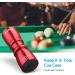 eSynic Professional Pool Cue Tips Shaper Set - 3 in 1 Tool for Billiard Cue, Accessories Gift - Red Color - Buy Online on GoSupps.com