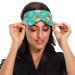 Haskirky Light Blocking Adjustable Eye Mask for Men and Women - Ideal for Travel, Yoga, Meditation, Office, and Deep Sleep - Buy Online on GoSupps.com