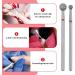 Sibba 6pcs Cuticle Drill Bit Set Flame Stainless Steel Bit with Case Manicure Pedicure Diamond Drill Polishing File Grinding Heads Tools Metal Professional Carbide Remover Bits Acrylic Gel Nails Round 6pcs Round End - Buy Online on GoSupps.com