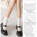 Leoeasy Ruffled Socks for Women - 6 Pairs of Comfortable Breathable Sweat-Absorbing Traditional Costume Socks - Buy Online on GoSupps.com