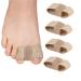4P Gel Bunion Correctors Toe Spacing Separators and Orthotics Orthotics for Physical Activity Overlapping Toes for Men and Women Bunion Pain Relief Unisex beige