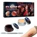 Halloween Makeup - 2 In 1 Washable Body Paint Kit Includes Fake Blood Gel And Scar Realistic Effect For Nose Eyebrow Detailing Game Game