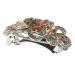 FRCOLOR Rhinestone Hair Clip Metal Hair Clips for Women Hair Clips for Thick Hair Barrettes for Women Barrettes for Thick Hair Spring Hair Clips Rhinestones Accessories The Flowers Bride