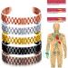 Prostapower Magnetic Copper Band Adjustable Length Simple and Fashionable Quantum Magnetic Bracelet Copper Bracelet for Men Women (One Size 2PCS-B) One Size 2pcs-b - Buy Online on GoSupps.com