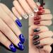 LolliBeads Resin Crystal Round Nail Art Rhinestones Mix 1.5-5mm Siam Red (1200Pcs) - Buy Online on GoSupps.com