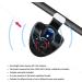 4 Pcs Black Electronic LED Light Fishing Bite Sound Alarm Alert Bell Clip On Rod - Buy Online on GoSupps.com