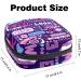 Portable Women s Binding Storage Bags | Purple Menstrual Pad & Tampon Holder | Multi-Colored Organizer for School & Office - Buy Online on GoSupps.com