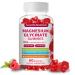 Magnesium Glycinate Gummies 1000mg - Sugar Free Magnesium Potassium Supplement for Relaxation, Calm, Stress Relief, and Sleep Support for Adults & Kids - 60 Raspberry Gummies