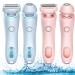 Silkbabe On The Go Lady Shaver Modira Shaver For Women Livora Electric Shaver For Women 2 In 1 Electric Shaver Razors Smooth Shave Pro Wet And Dry Use Ipx7 Waterproof (2pcs)