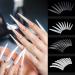 10Pcs/Set Halloween Nails Long Press on Nails for Women Nail Tips Super Long Ultra Finger Manicure DIY Tips for Halloween Party Natural Flat Nib 1 count (Pack of 1) Natural - Buy Online on GoSupps.com