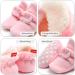EDOTON Unisex Newborn Winter Boots - Warm Non-Slip Sole Bootie Sock (12-18 Months, Pink) - Buy Online on GoSupps.com