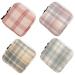 Zerodeko 4 pieces mini storage bag travel menstrual bag Sweet square bag from the time bag for tampon insert walls wallet.
