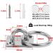 Buy Lyaor 6-Piece 304 Stainless Steel Augtplatte with M5 Eyelet Bracket - Durable 48kg Wall Hook for Hammocks Boxing Bags and Yoga Ropes | International Shipping - Buy Online on GoSupps.com