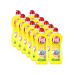 Pril original lemon (12x 675 ml) hand dishwashing detergent with the highest fatty loose for clean dishes even in cold water fresh lemon scent 675 ml (12 pack)