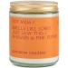 Anecdote Candles 'Hot Mess' Coconut Soy Wax Candle | Premium Hand Poured & Long Burning | Rhubarb & Pink Pepper Scent | Phthalate-Free | for Home Office Gift - 7.8 Oz