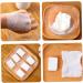 Buy Cotton Makeup Removal Pads | Compressed Non-Woven Powder Puff & Sponges | Travel-Friendly White Face Pads - Buy Online on GoSupps.com