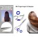 Premium Carcher Brischer Brouse-Line Hair Cutting Scissors - Extra Sharp Stainless Steel 6 inch (15.24 cm) Ergo Design for Perfect Haircuts - Buy Online on GoSupps.com