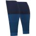 Compressport R2V2 Compression Calf Bandage - Ultra-Light Muscle Protection for Running Cycling Trail & Triathlon - Blue 34-38 - Buy Online on GoSupps.com