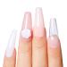AIMEILI Fixed Build-Up Gel Set - 4 Colors Solid Nail Gel for Geln gel Nail Extension & Builder Set with Tools - Clear White Rosa Nude - Buy Online on GoSupps.com