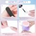 Cooserry Nail Tips and Glue Gel Kit with UV Light - 1000 Pcs C Curve Clear French Ballerina Fake Nails, 4-in-1 Nail Glue, Mini UV LED Lamp, DIY Nail Art Tools - Buy Online on GoSupps.com
