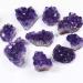 1PC Natural Raw Purple Brazilian Amethyst Quartz Crystal Cluster Stones Specimen Home Decoration Crafts Ornament JITZEGMD (Color : 30-40g)