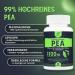 Palmitoylethanolamide (PEA) Liposome 1100mg with Luteolin Micronized PEA - High Purity Super Absorption and Optimum Effectiveness 60 Softgels - Buy Online on GoSupps.com