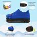 Kids Beach Swim Shoes - Non-Slip Quick Dry Aqua Socks for Boys and Girls | UK Size 8.5/9 Shark Blue - Buy Online on GoSupps.com