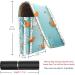 Stylish Leather Lipstick Case with Mirror - Mini Lip Gloss Organizer | Bird in the Forest Design - Buy Online on GoSupps.com