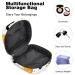 Halloween Pumpkin Plaid Sanitary Napkin Storage Bag - Large Capacity Menstrual Cup Pouch for Girls - Portable Makeup Organizer - Color 14 - Buy Online on GoSupps.com