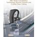 ZUKUMU Bluetooth Headset with Noise Canceling Dual Microphone | 180Hrs Playtime | Wireless Earpiece with Charging Case | Hands-Free Earphones | LED Display | Black - Buy Online on GoSupps.com