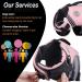Vivaglory Dog Life Jacket - Adjustable & Durable Sports Buoyancy Vest for Small Dogs - Sakura Pink S (48-58 cm Chest) - Buy Online on GoSupps.com