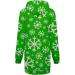Shop Hanxiulin Women's Christmas Rock Bag Mini Pullover Hoodie Dress - Stylish Long Sleeve Hooded Christmas Apparel | E-Green L - Buy Online on GoSupps.com