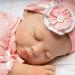 Paradise Galleries Realistic Baby Doll - 53.3 cm Sleeping Girl with Magnetic Pacifier & 8-Part Gift Set | Soft Vinyl Collectible - Buy Online on GoSupps.com