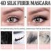 4D Silk Fiber Lash Mascara Kit - Longer Thicker Voluminous Eyelashes - Waterproof & Smudge-proof - 0.38 Fl Oz (Pack of 4) - Buy Online on GoSupps.com
