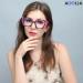 Buy AOOLIA Cat Eye Reading Glasses - Fashionable Anti-Blue Light Glasses for Women & Men - Large Frame Pink 2.5 Diopters - Buy Online on GoSupps.com
