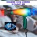 Pro Ionic Salon Hair Dryer - 2000 Watt AC Motor, Quick Drying with Diffuser, Lightweight Green & Gold - Buy Online on GoSupps.com