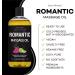 Romantic Massage Oil for Couples - Big 16oz Bottle - Relaxing Body & Mind - Almond, Jojoba, Rose Geranium, Bergamot, Vitamin E - Buy Online on GoSupps.com