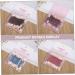 Baluue 40pcs Sponge Stick Double Ended Makeup Brush Makeup Foundation Makeup Brush Plastic Abs - Buy Online on GoSupps.com