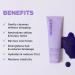 Buy FAB.ME Blonde Fortifying Purple Shampoo by DESIGNME | Toning Formula to Neutralize Brass & Yellow | Enriched with Hyaluronic Acid | Ideal for Blonde Hair - Buy Online on GoSupps.com
