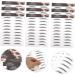 Beatifufu Eyebrow Stickers 10pcs Imitation Eco Eyebrow Sticker Black Stickers Brow Stickers Waterproof Eyebrow Sticker Hair 4d - Buy Online on GoSupps.com