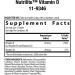 Nutrilite Vitamin D Supplement - Essential for Optimal Health - Buy Online on GoSupps.com