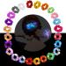 24 Pcs LED Scrunchies for Women Led Glow Hair Bands Light Up Hair Scrunchy for Girls Colorful Meteor Yarn Hair Tie 3 Light Modes  Glow in the Dark Hair Accessories for Neon Glow Party