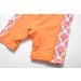 Bonverano Baby Girls UPF 50+ UV Protection Sunsuit with Sun Cap - Orange (12-18 Months) - Buy Online on GoSupps.com