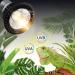 Qiheng Reptile Heat Lamp: UVA+UVB Turtle Sun Lamp & Pet Heating Light Bulb - Optimal Basking for Reptiles - Buy Online on GoSupps.com