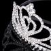 Bride Wedding Rhinestones Hair Side Comb Crystal Hair Pieces Girls Women Daily Hair Accessories Heart Crystal Headpiece - Buy Online on GoSupps.com