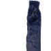 Long Hot Water Bottle | Soft Blue Fleece Cover | 2L Rubber Ideal for Neck Back & Legs | Pukkr - Buy Online on GoSupps.com