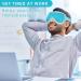 Reusable Gel Eye Mask for Puffy Eyes & Stress Relief - Hot Cold Beads - Blue - Buy Online on GoSupps.com